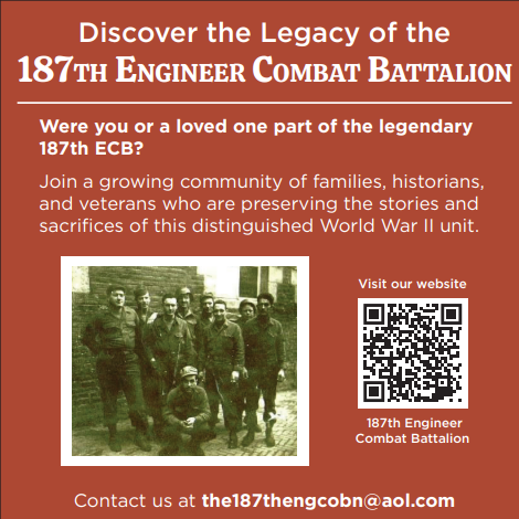 !87th ECB- Another soldier moves on-Tec 5 WW2 army Ellis k Earls